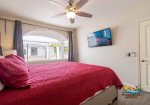 Casa Tom in San Felipe Downtown rental home - master bedroom tv